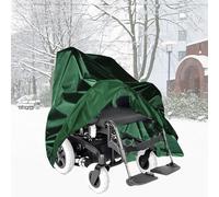 Wheelchair Storage Cover for Elderly Disabled - Mobility Scooter Protector, 210D Waterproof Heavy Duty Prevent Snow Rain Sun (30"Lx45"Wx51"H)