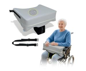 Wheelchair Table Tray Pillow, Wheelchair Lap Tray Cushion, Lap Buddy for Seniors Positioning, Patient Fall Prevention Safety Secure Accessories, Removeable Laptop Desk Reading Wedge