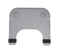 Wheelchair Table Tray Removeble with Cup Holders and Hook, Portable Desk Accessories for Eating Reading Resting(B)