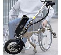 Wheelchair Traction Device Electric Attachment Conversion Kit 3 Speed Pull Handcycle Attachment,Pull Device,48v 17ah Lithium Battery,Endurance 90km