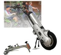 Wheelchair Traction Device Electric Handcycle Attachment 400W Electric Hand-Cranked Attachment, Endurance Kilometers: 35Km, 36V/15Ah, with Front Light and S