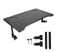 Wheelchair Tray 21x12 in Stable Secure Wheelchair Table Tray with Cup Holders Detachable Reliable Frosted Table for Eating Reading Resting