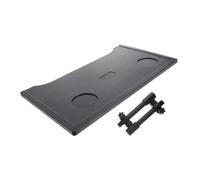 Wheelchair Tray Detachable Table with Cup Holder Anti-Fall Plastic Dining Board for Disabled and Elderly Easy Installation and Removal for Eating Reading and Writing