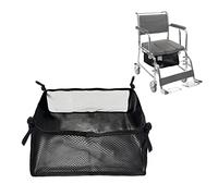 Wheelchair Under Seat Storage Carrier - Elderly Rollator Mesh Organizer Bag for Four Wheel Rollator, Under Seatneath Basket Pouch Large Capacity Case