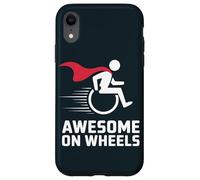 Wheelchair User Awesome Rolling Chair Case for iPhone XR