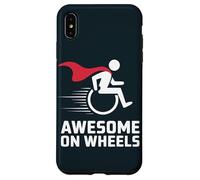 Wheelchair User Awesome Rolling Chair Case for iPhone XS Max