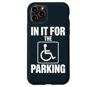 Wheelchair User Parking Rolling Chair Case for iPhone 11 Pro
