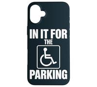 Wheelchair User Parking Rolling Chair Case for iPhone 16 Plus