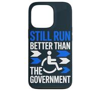 Wheelchair User Pun Rolling Chair Case for iPhone 13 Pro