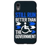 Wheelchair User Pun Rolling Chair Case for iPhone XR