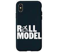 Wheelchair User Rolling Chair Case for iPhone X/XS