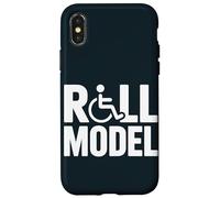 Wheelchair User Rolling Chair Case for iPhone X/XS