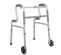 Wheelchair Walker, Elderly Walker Person Standing Walking Frame Rehabilitation Four Feet Non-Slip Non-Slip Walking Stick with Beauty Comes