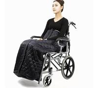 Wheelchair Warm Blanket, Lightweight Wheelchair Knee Cover with Zipper, Outdoor Wheelchair Adult Blanket, Keeps Legs & Feet Warm Blanket for Elderly