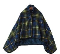 Wheelchair Warm Blanket Multifunctional Wheelchair Blanket Scarf Cloak Multicolor(A)