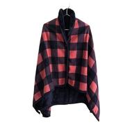 Wheelchair Warm Blanket Multifunctional Wheelchair Blanket Scarf Cloak Multicolor(F)