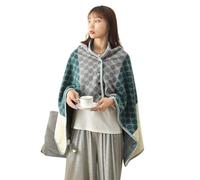 Wheelchair Warm Blanket Multifunctional Wheelchair Blanket Scarf Cloak Multicolor(I)