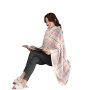 Wheelchair Warmer Shawl, Thickened Velvet Design, Easy to Wear, Warm and Comfortable Suitable for The Elderly and Disabled(K,Large)