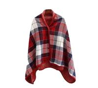 Wheelchair Warmer Shawl, Thickened Velvet Design, Easy to Wear, Warm and Comfortable Suitable for The Elderly and Disabled(F,Small)