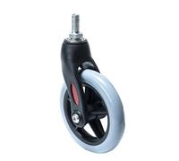 Wheelchair Wheel Replacement Parts Wheelchair Front Wheel Anti-Slip Rollator Walker Replacement Casters 5/6/8 Parts Fork Drive Front