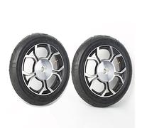 Wheelchair Wheels Replacement, 12inch Electric Wheelchair Rear Wheel Accessories, Pneumatic Tire, Bearing: 17mm (5/8") (Size : 12inch/30cm(2 counts))