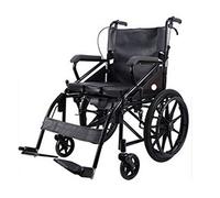 Wheelchairs Folding Super Lightweight Steel Frame Wheelchair, Folding, Manual Self Propelled Whe