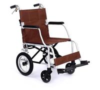Wheelchairs Folding Wheelchair Aluminum Alloy Manual Compact Ultra-Light Old Man Scooter Light Flight Attendant Plus Safety Can Bear 120kg Lighter Weight