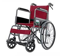 Wheelchairs for Adults Lightweight Foldable,Drive Transport Wheel Chair,Portable Wheelchair Personal Mobility Scooter,18-inch seat,for Disabled Seniors,Indoor Outdoor Home Travel