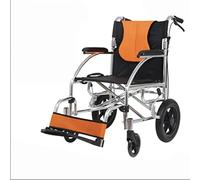 Wheelchairs Luxury Self-Propelled Wheelchair Transport Wheelchair Folding Portable Ultra-Luxurious Lightweight Chair Disability Ambulance Seat-Flat Tires