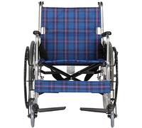 wheelchairs Self-propelled Folding Wheelchair, Portable Light Aluminum Wheelchair or as an Independent Caretaker Convenient for The Elderly, The Disabled