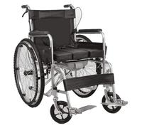 Wheelchairs Wheelchair Folding Lightweight Small Toilet Toilet Old Man-Portable Disabled Person with A Seat, Foldable for Storage Lighter Weight