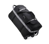 Wheeled Duffel Backpack Large Rolling Water Resistant Holdall with Hidden Straps Heavy Duty Foldable Sports Duffel Bag for Travel Overnight Camping Beach Business Trip Storage