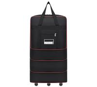 Wheeled Duffle Bag 32x19x11in Expandable Foldable 360° Rotating Rolling Duffle Bag Carry on with Wheels and Handle for Camping, Travel, Business Trip, Large.