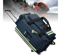 Wheeled First Aid Bag with Reflective Strip
