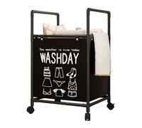 Wheeled Laundry Basket With Removable Shelves Foldable Metal Frame Storage Hamper For Bathroom Bedroom Organization Extendable Laundry Sorter