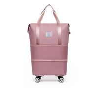 Wheeled luggage bags, travel bags with expandable space, detachable wheels, large space, suitable for travel shopping, rubber powder, Modern