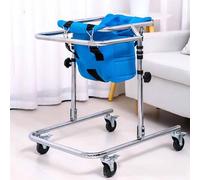 Wheeled Rollator Walker for Children, Pediatric Rehabilitation Walkers Adjustable Height Hemi Walker for Children with Cerebral Palsy & Stroke Patients, Suitable for Height 31"- 47"