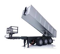 wheelfun 1/14 RC Tipper Mechanism Dump Lorry Tractor Trailer 3Axles 35T 540 Motor Assembled Model Hobby Grade Model