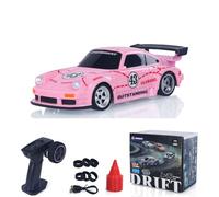 wheelfun 1/43 2.4G Radio Control Drift Car Racing Vehicles High Speed 15KM/H 4WD Mini Car Battery Lights RTR Children Toys Gift