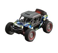 wheelfun 12.6 Inches PVC Shell Scy 16106Pro 1/16 Remote Control Desert Truck AWD Rc Off Road Vehicle Digital Servo Travel Adjustment Hobby Grade Model for Adult Hobby(Blue)