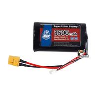 wheelfun 3500mAh 7.4V Li-polymer Battery for 1/16 HengLong RC Tank 3848 3849 3868 German Panzer III L H Stug III DIY Models