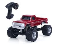 wheelfun 3602A 1/36 4WD Remote Control Off Road Vehicle Mini RC Crawler Car Light Battery Ready to Play Model For Indoor Outdoor No Sound