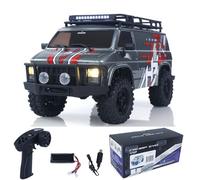 WHEELFUN CR18P 1810503 Hobby Plus 1/18 4X4 RC Rock Crawler Electric Remote Control Off Road Vehicle RockVan Light System Shock Absorber