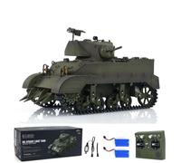 wheelfun Henglong 1/16 RTR 2.4Ghz RC Tank US M5A1 Stuart VI