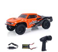 wheelfun Hobby Plus 1/24 2WD Speck-SCT Remote Control Short Course Truck RTR 30KM/H RC Car Model Hobbywing Brushless Motor HBP2410280-OR
