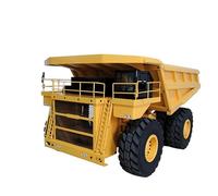 wheelfun JDM 1/14 RC Hydraulic Mining Dumper Bogie Truck Car Metal Model I6S Radio Control RC Heavy Equipment