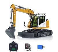 wheelfun Metal CUTModel 1/14 RC Hydraulic Excavator LR914 Remote Control Digger 5CH Valve RTR Construction Model ST8 Radio Battery Hobby Grade Model for Adult Hobby