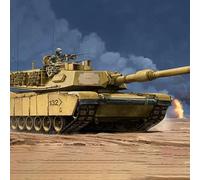 wheelfun Trumpeter 00927 1/16 US M1A2 SEP MBT Military Main Battle Tank Model Armored Car, US in Stock