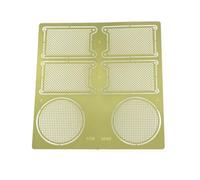 wheelfun Upper Hull Metal Guard Plate Mudguard for DIY Henglong 1/16 RC Tank Model German King Tiger II 3888 3888A Decoration Parts