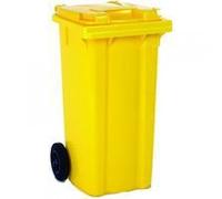 Wheelie Bin 120 Litre Yellow 331120